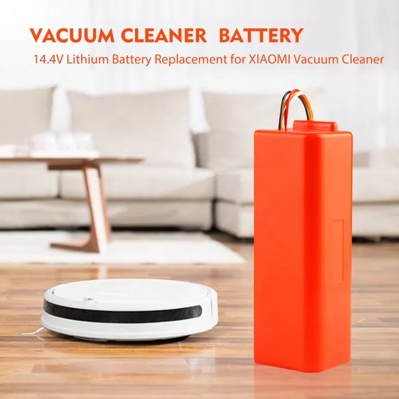 Robotic Vacuum Cleaner 14.4V Li-ion Replacement Battery for xiaomi Robot S50 S51 S55 Accessory Spare Parts Battery
Robotic Vacuum Cleaner 14.4V Li-ion Replacement Battery for xiaomi Robot S50 S51 S55 Accessory Spare Parts Battery
