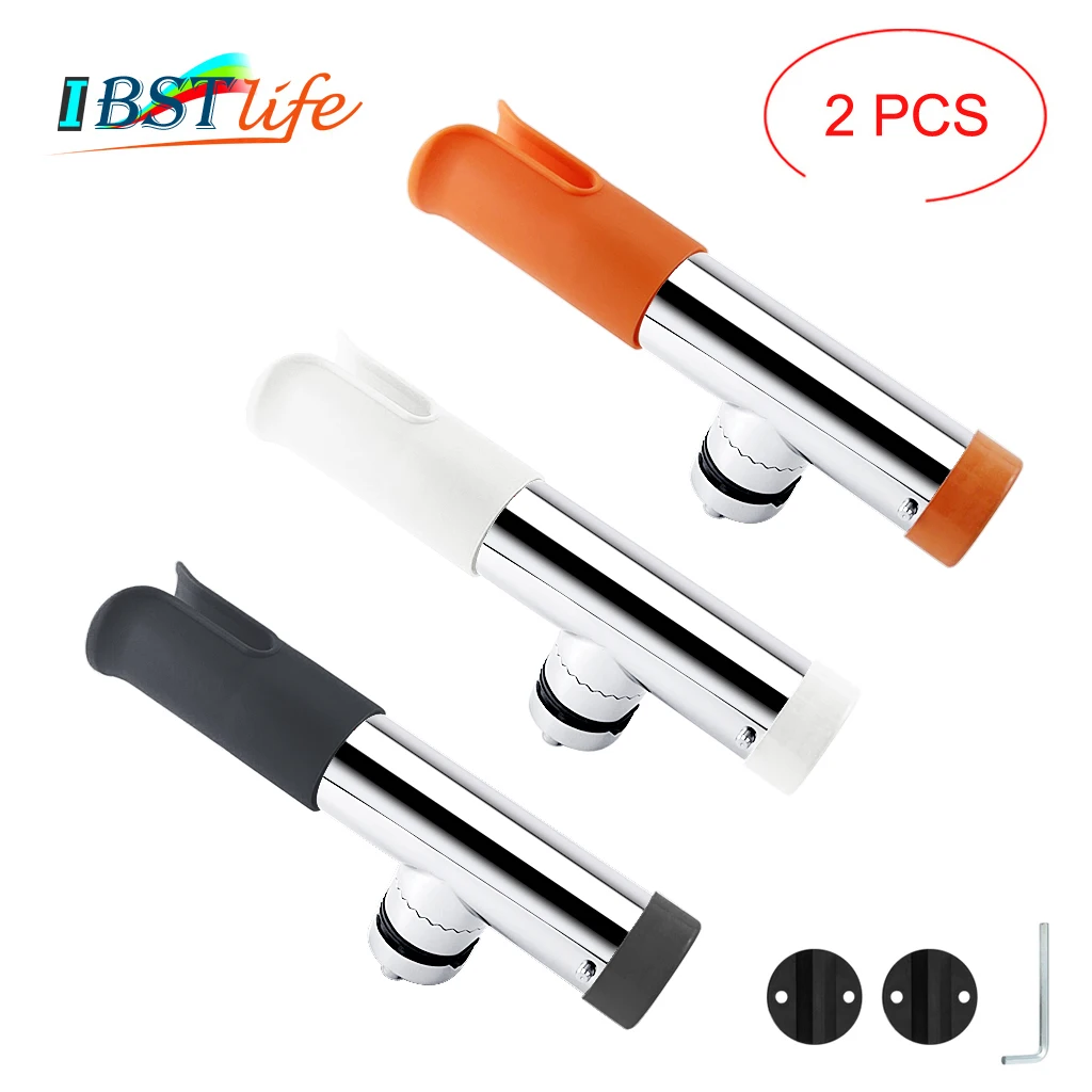2PCS Stainless Steel 316 Rail Mount Slotted Rod holders Boat Fishing Rod Rack Holder Pole Tube Mount Bracket Rack Accessories
2PCS Stainless Steel 316 Rail Mount Slotted Rod holders Boat Fishing Rod Rack Holder Pole Tube Mount Bracket Rack Accessories