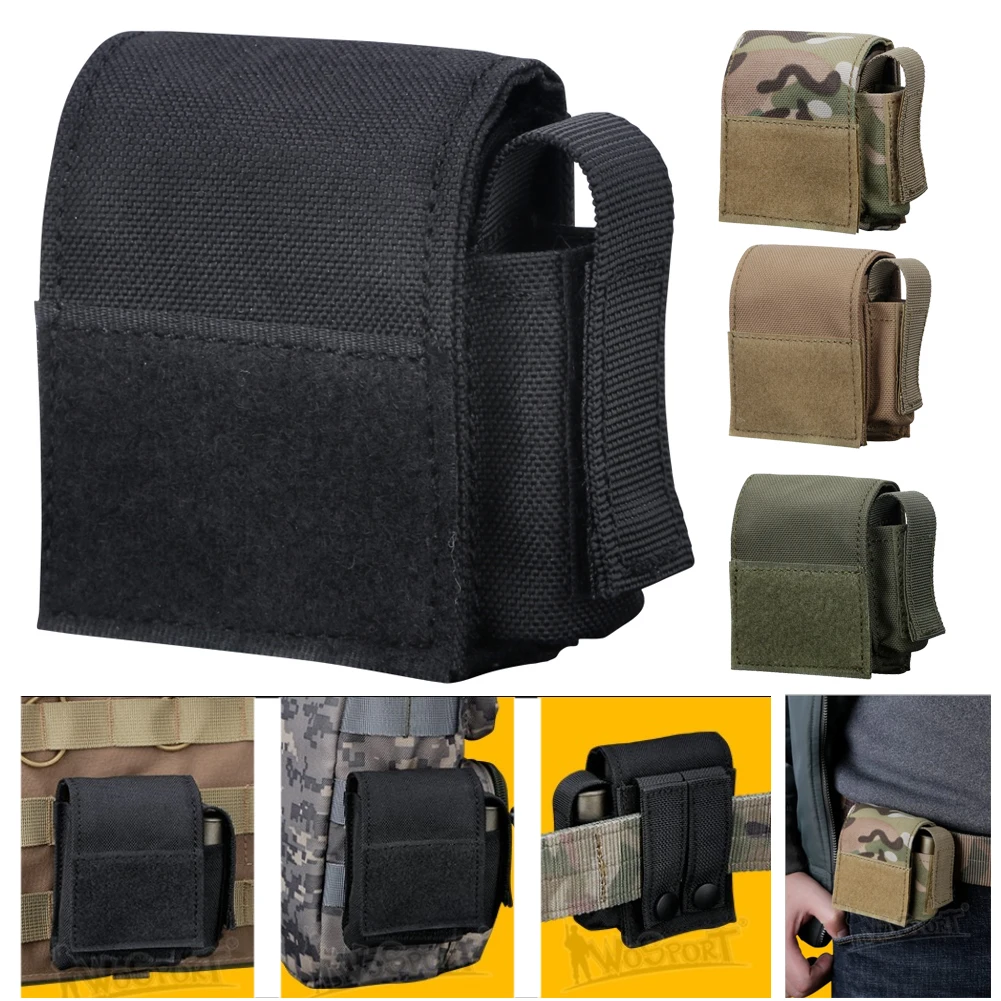 Tactical Cigarette Pouch Molle Military Bag Battery Cigarette Storage Case Belt Waist Pack EDC Utility Pouch with Lighter Holder
Tactical Cigarette Pouch Molle Military Bag Battery Cigarette Storage Case Belt Waist Pack EDC Utility Pouch with Lighter Holder