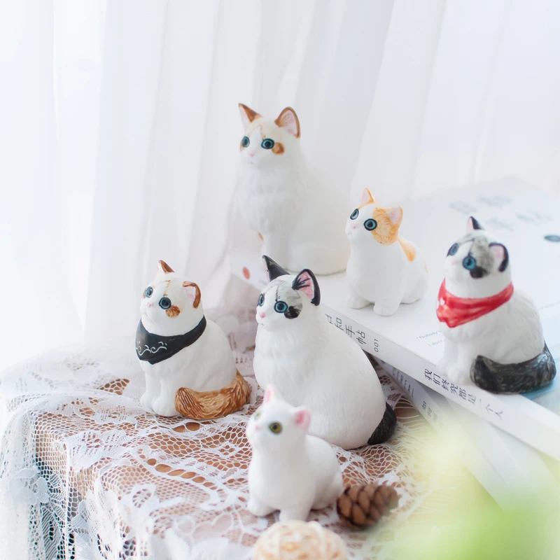 Cat Desktop Ornament Handmade Ceramic Home Accessories Personality Creative Cute Home Decorations Birthday Gift
Cat Desktop Ornament Handmade Ceramic Home Accessories Personality Creative Cute Home Decorations Birthday Gift