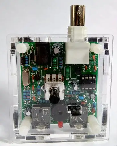 The latest version of leather shoes PIXIE kit code CW transceiver telegraph telegraph machine shortwave radio station 7.023
The latest version of leather shoes PIXIE kit code CW transceiver telegraph telegraph machine shortwave radio station 7.023