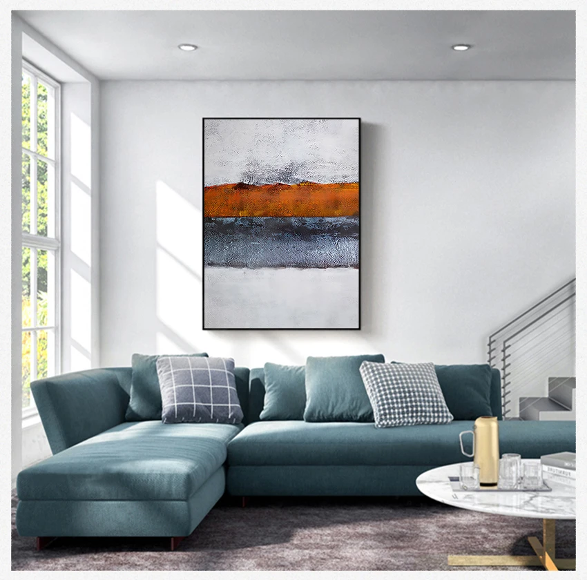 Modern Posters And Prints Wall Art Pictures For Living Room Home Decor Nordic Ink abstract river water Orange Canvas Painting
Modern Posters And Prints Wall Art Pictures For Living Room Home Decor Nordic Ink abstract river water Orange Canvas Painting
