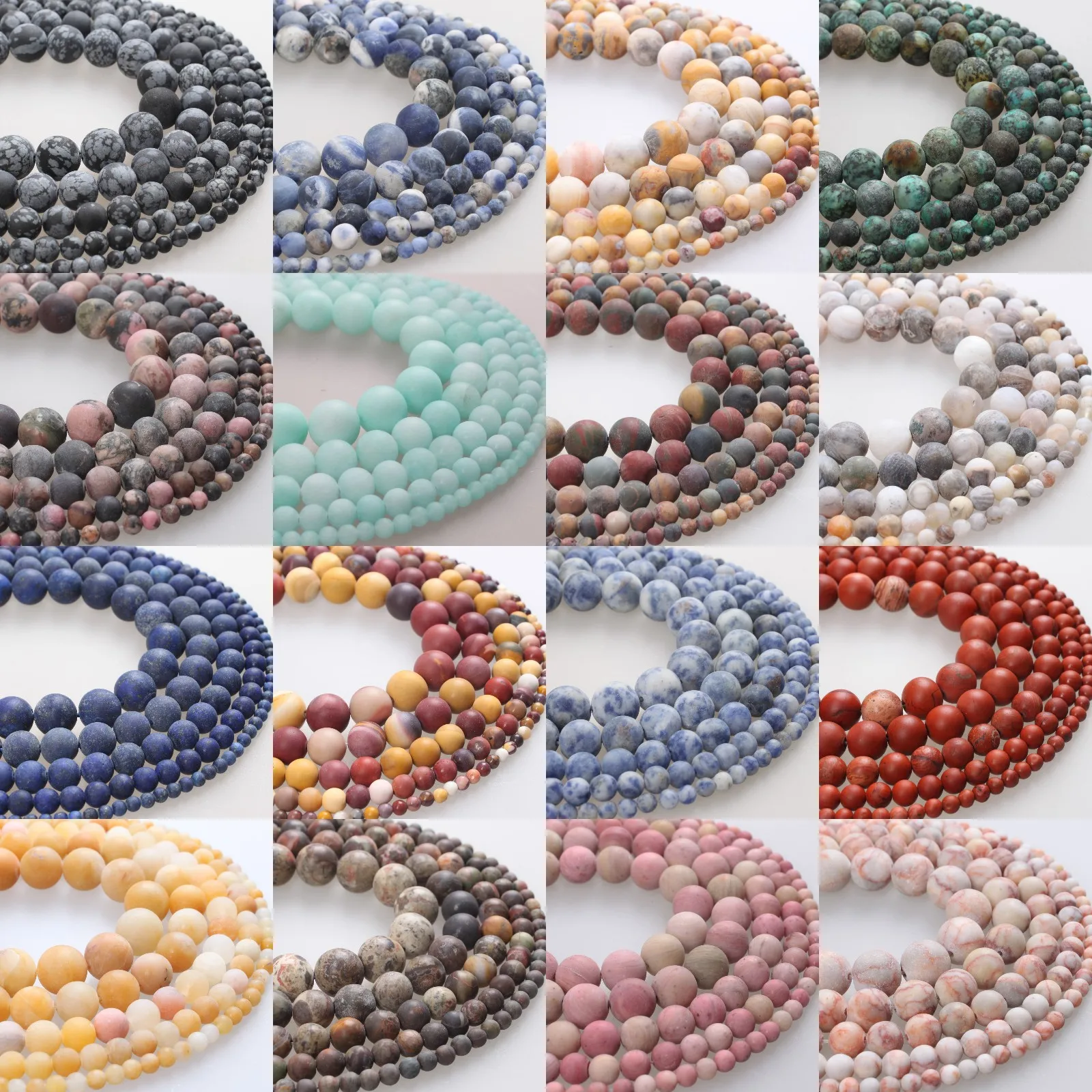 Natural Matte Stone Beads Agate Crystal Tiger Eye Frosted Turquoise Lapis Lazuli Round Loose Beads 4 6 8 10 12mm Bracelet Making
Natural Matte Stone Beads Agate Crystal Tiger Eye Frosted Turquoise Lapis Lazuli Round Loose Beads 4 6 8 10 12mm Bracelet Making