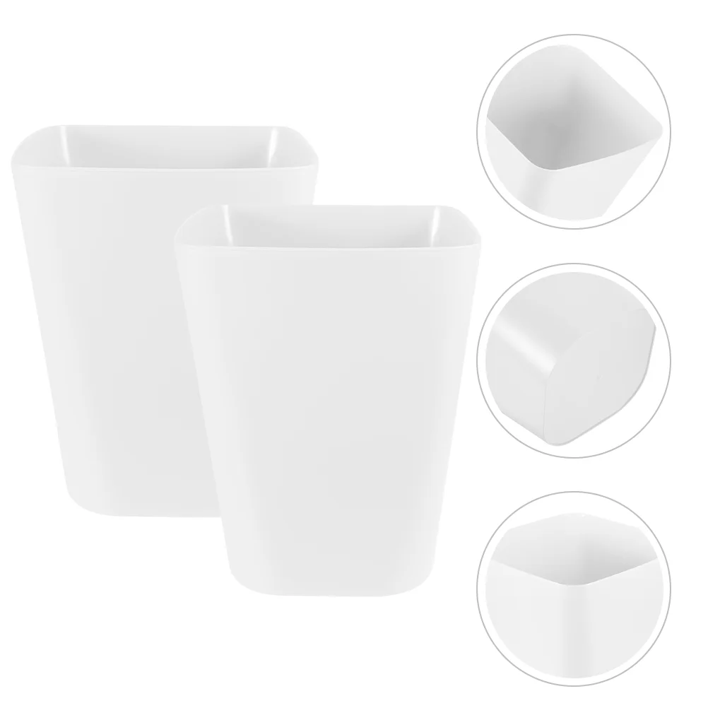 2Pcs Trash Can Large Capacity Garbage Can Garbage Bin Simple Waste Bin for Kitchen Bathroom Office
2Pcs Trash Can Large Capacity Garbage Can Garbage Bin Simple Waste Bin for Kitchen Bathroom Office