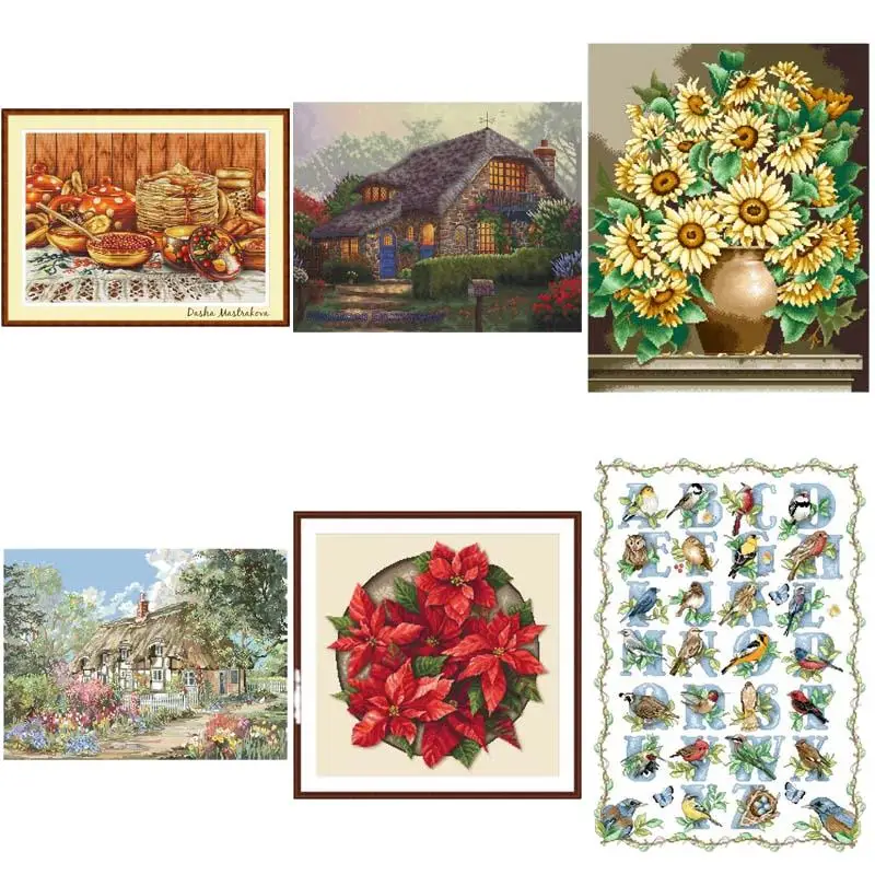 Flowers and Scenery 2 Cross Stich Embroidery set Electronic drawing Cross Stich Needlework PDF by Email
Flowers and Scenery 2 Cross Stich Embroidery set Electronic drawing Cross Stich Needlework PDF by Email
