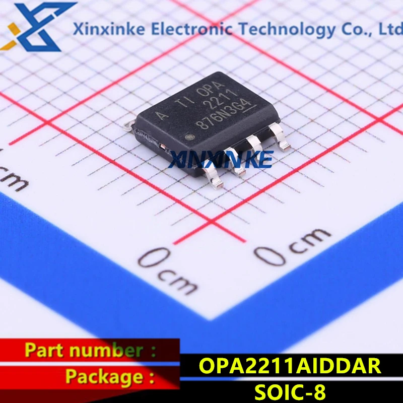 OPA2211AIDDAR OPA2211 SOIC-8 Precision Amplifiers 1.1nV/rtHz Noise Low Power Prec Op Amp Rail-to-Rail Brand New Original
OPA2211AIDDAR OPA2211 SOIC-8 Precision Amplifiers 1.1nV/rtHz Noise Low Power Prec Op Amp Rail-to-Rail Brand New Original