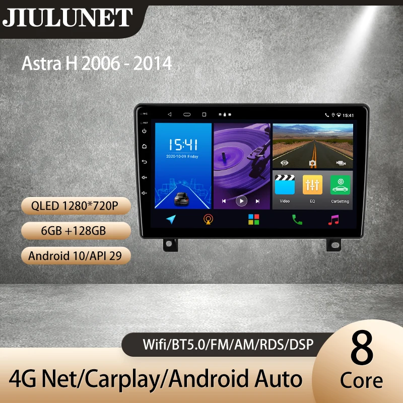 JIULUNET For Opel Astra H 2006 - 2014 Carplay Car Radio Ai Voice Multimedia Video Player Navigation GPS Android Auto
JIULUNET For Opel Astra H 2006 - 2014 Carplay Car Radio Ai Voice Multimedia Video Player Navigation GPS Android Auto