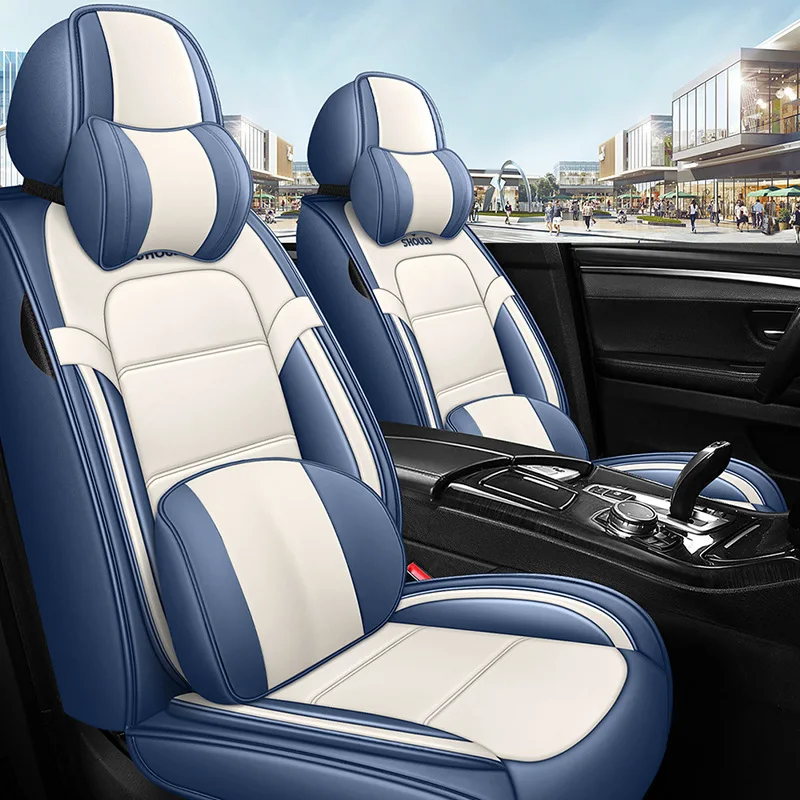 

Кожаный чехол на автомобильное сиденье для Ford Focus 3 MK3 2014 2015 2016 2017 2018 2019 2020 2021 2022 2023 2024