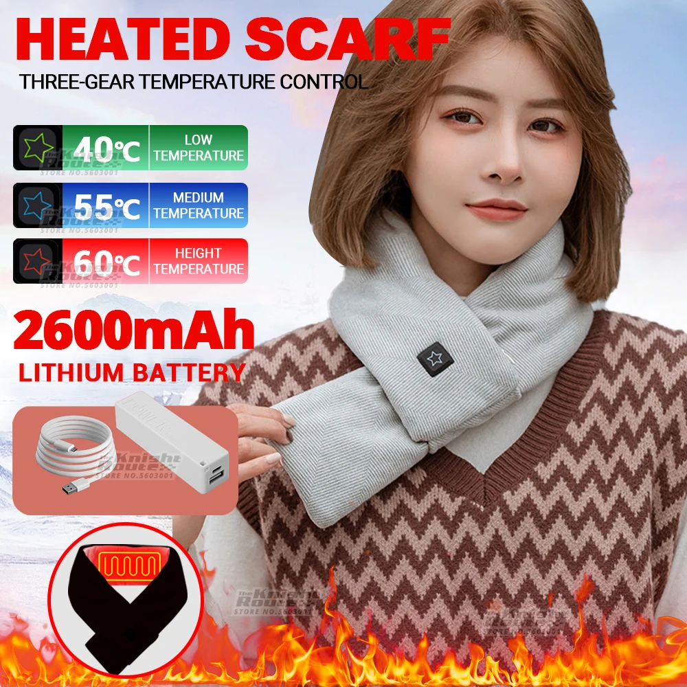 Heated Scarf USB Electric Women's Balaclava With Ears Scarves Head Scarf Men Bandana Ski Mask Fishing Hunting Winter
Heated Scarf USB Electric Women's Balaclava With Ears Scarves Head Scarf Men Bandana Ski Mask Fishing Hunting Winter