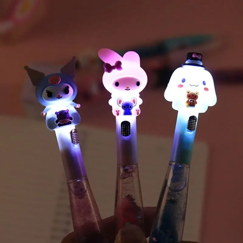2Pcs 3Pcs Sanrio My Melody Cinnamoroll Kawaii Anime Quicksand Pen Cute Cartoon Kuromi Light Neutral Pen Stationery Toys for Kids
2Pcs 3Pcs Sanrio My Melody Cinnamoroll Kawaii Anime Quicksand Pen Cute Cartoon Kuromi Light Neutral Pen Stationery Toys for Kids