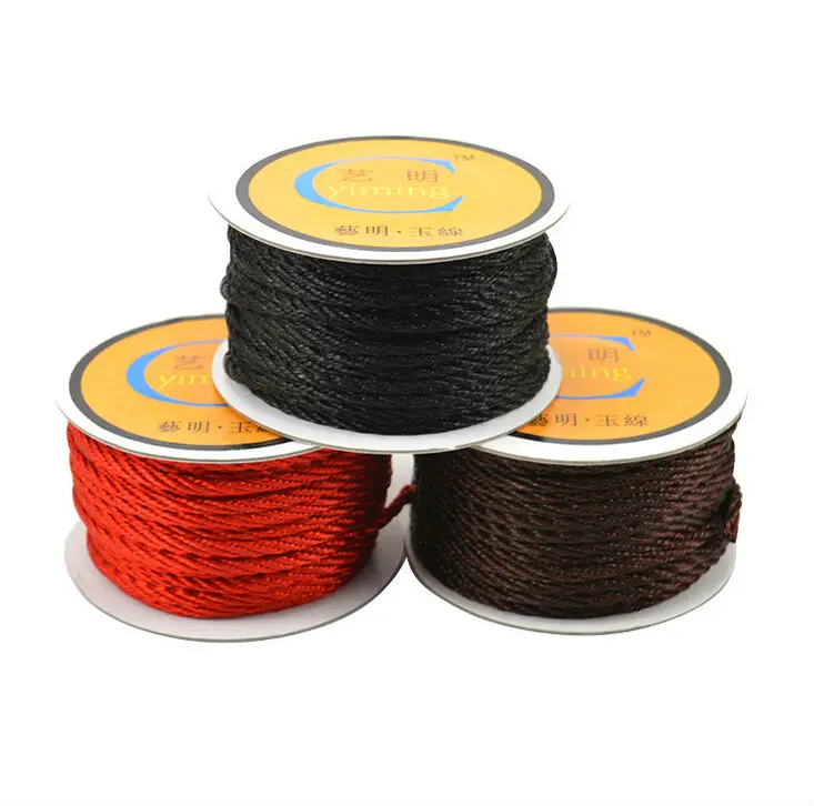 2mm 30 Meters Pearl Jade Nylon Cord Beading Stretch Thread/String/Rope for DIY Jewelry Making Necklace Bracelet Material
2mm 30 Meters Pearl Jade Nylon Cord Beading Stretch Thread/String/Rope for DIY Jewelry Making Necklace Bracelet Material
