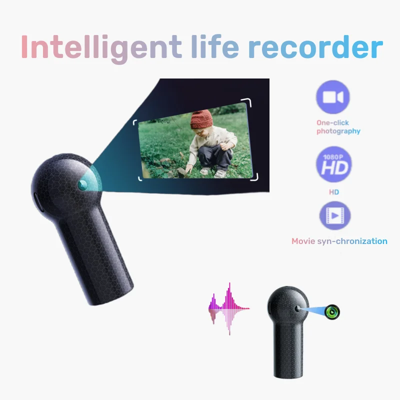 

Mini Camera One Click Recording Digital Voice Recorders DV Professional Photography Small Video Recorder Micro Sound Dictaphone