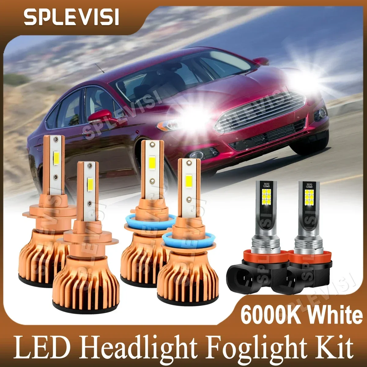 Car Light Led Headlight H7 High H11 Low H11 Foglamp White For Ford Fusion 2006 2007 2008 2009 2010 2011 2012 2013 2014 2015 2016
Car Light Led Headlight H7 High H11 Low H11 Foglamp White For Ford Fusion 2006 2007 2008 2009 2010 2011 2012 2013 2014 2015 2016