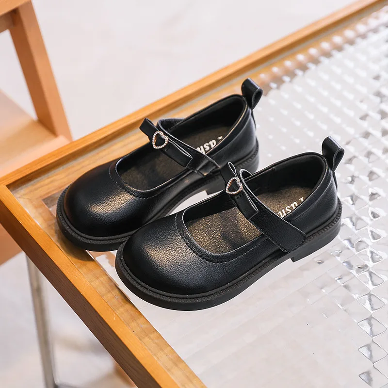 New Children Genuine Leather Girls Princess Soft Bottom Black Performace Dance Shoes Baby Toddler Flats Kids Moccasins 02A
New Children Genuine Leather Girls Princess Soft Bottom Black Performace Dance Shoes Baby Toddler Flats Kids Moccasins 02A