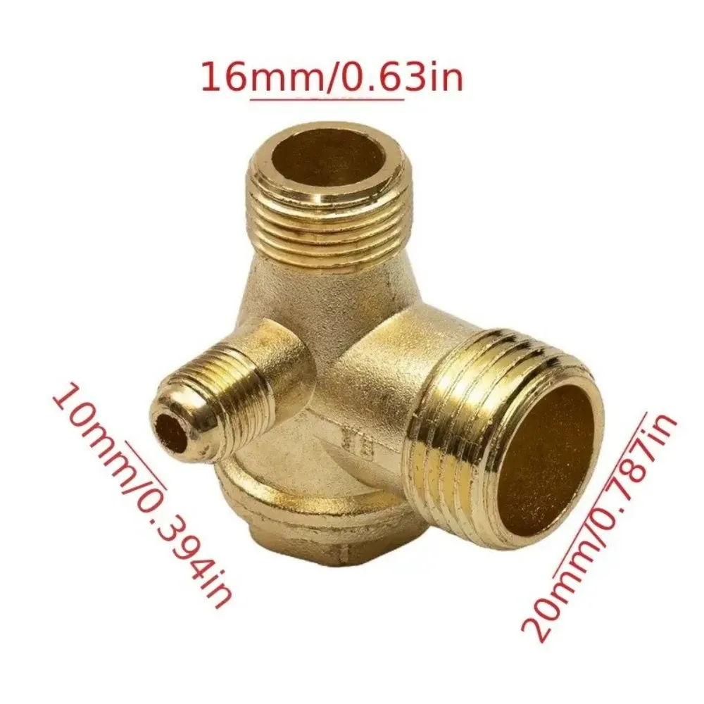 Новый Обратный Клапан Для Воздушного Компрессора, 3-ходовой, Из Цинкового Сплава И Латуни, С Внешней Резьбой, Односторонний
Новый Обратный Клапан Для Воздушного Компрессора, 3-ходовой, Из Цинкового Сплава И Латуни, С Внешней Резьбой, Односторонний