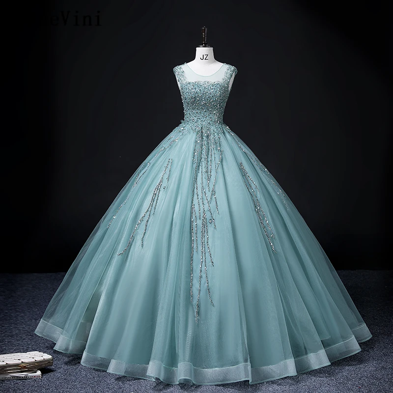 JaneVini Dubai Luxury Beading Ball Gown Long Prom Dresses 2022 Arabic Sleeveless Tulle Women Celebrity Gowns Robe Femme Longue
JaneVini Dubai Luxury Beading Ball Gown Long Prom Dresses 2022 Arabic Sleeveless Tulle Women Celebrity Gowns Robe Femme Longue