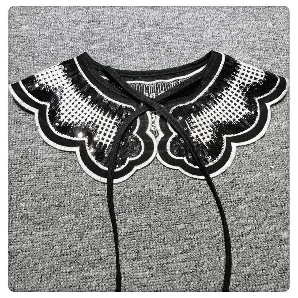 Versatile Sweater Dress Shirt False Doll Collar Sweet Decorative Collars Removable Chic Fake Collar for Women Fashion Party Dres
Versatile Sweater Dress Shirt False Doll Collar Sweet Decorative Collars Removable Chic Fake Collar for Women Fashion Party Dres