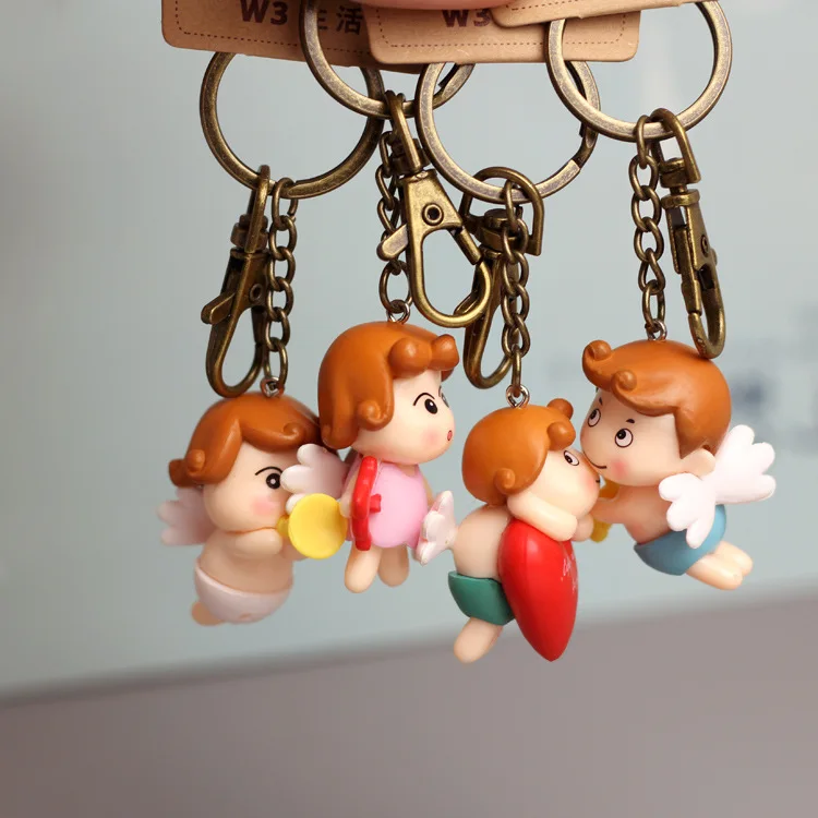 Car Keychain Cute Angel Wing Couple Key Ring Key Chain Action Figure Decoration Lanyard for Key Pendant KeyRing Accessories Gift
Car Keychain Cute Angel Wing Couple Key Ring Key Chain Action Figure Decoration Lanyard for Key Pendant KeyRing Accessories Gift