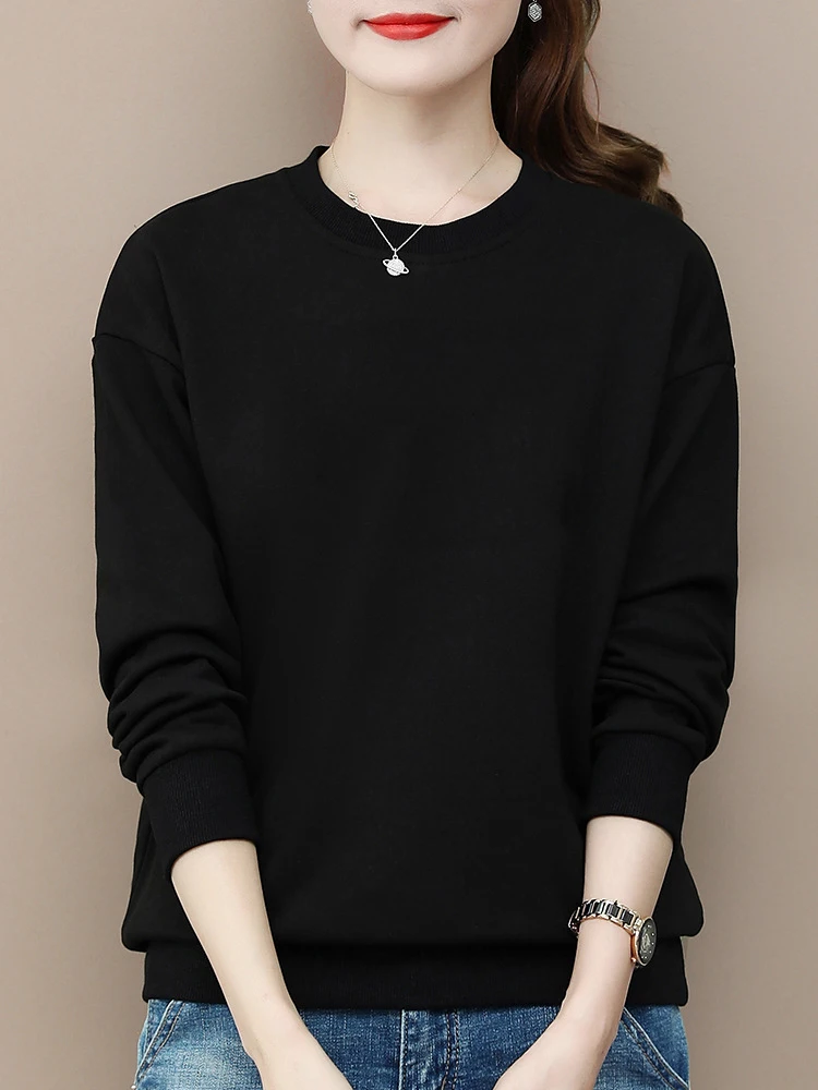 Свитер из ткани с круглым вырезом и длинным рукавом, свободного покроя, модель 2021 года, для отдыха, весна/осень
Свитер из ткани с круглым вырезом и длинным рукавом, свободного покроя, модель 2021 года, для отдыха, весна/осень