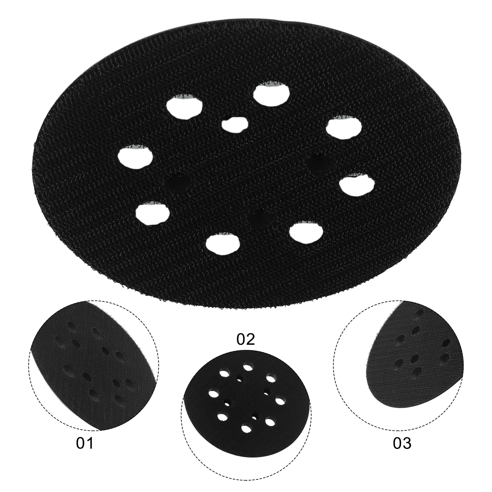 Orbit Sander Backing Pad Replacement 5inch/125mm Accessories Black Durable Hook And Loop PU Brand New Hot Sale
Orbit Sander Backing Pad Replacement 5inch/125mm Accessories Black Durable Hook And Loop PU Brand New Hot Sale
