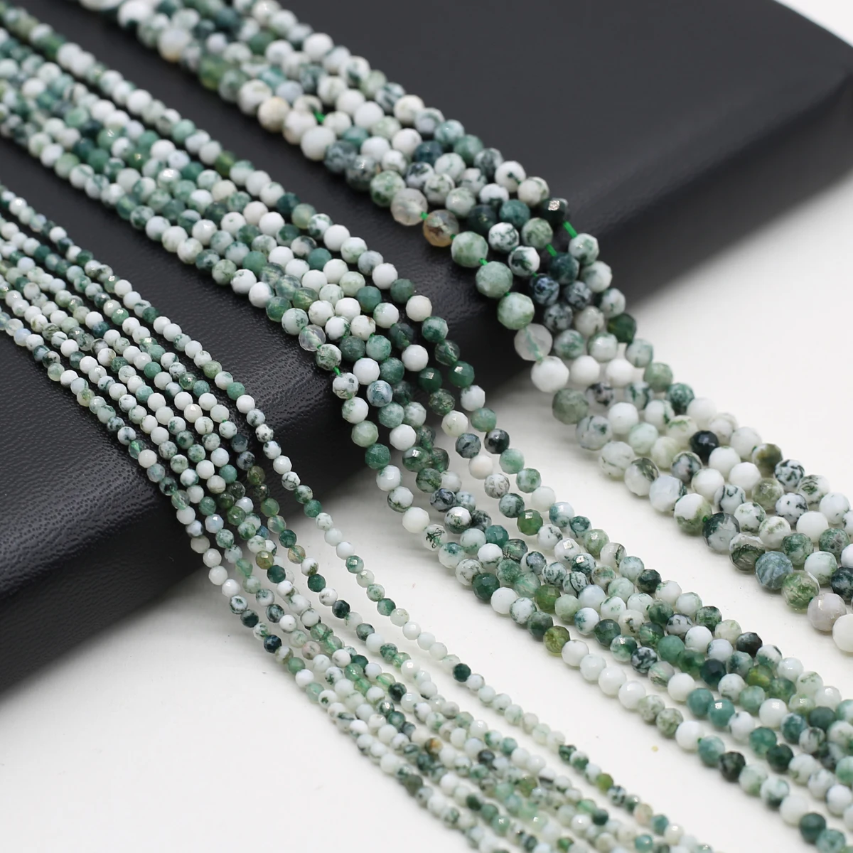 Natural Stone Faceted Beaded Round Bamboo Leaf Agate Gemstone Loose Beads for Jewelry Making Diy Necklace Bracelet Accessories
Natural Stone Faceted Beaded Round Bamboo Leaf Agate Gemstone Loose Beads for Jewelry Making Diy Necklace Bracelet Accessories