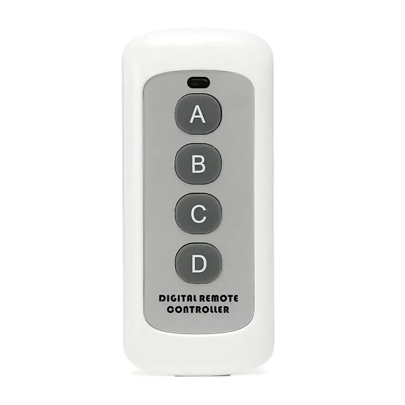 5 Pcs Wireless 433MHz 4 Button EV1527 Code Remote Control RF Transmitter Wireless Key for Smart Home Garage Door Opener
5 Pcs Wireless 433MHz 4 Button EV1527 Code Remote Control RF Transmitter Wireless Key for Smart Home Garage Door Opener