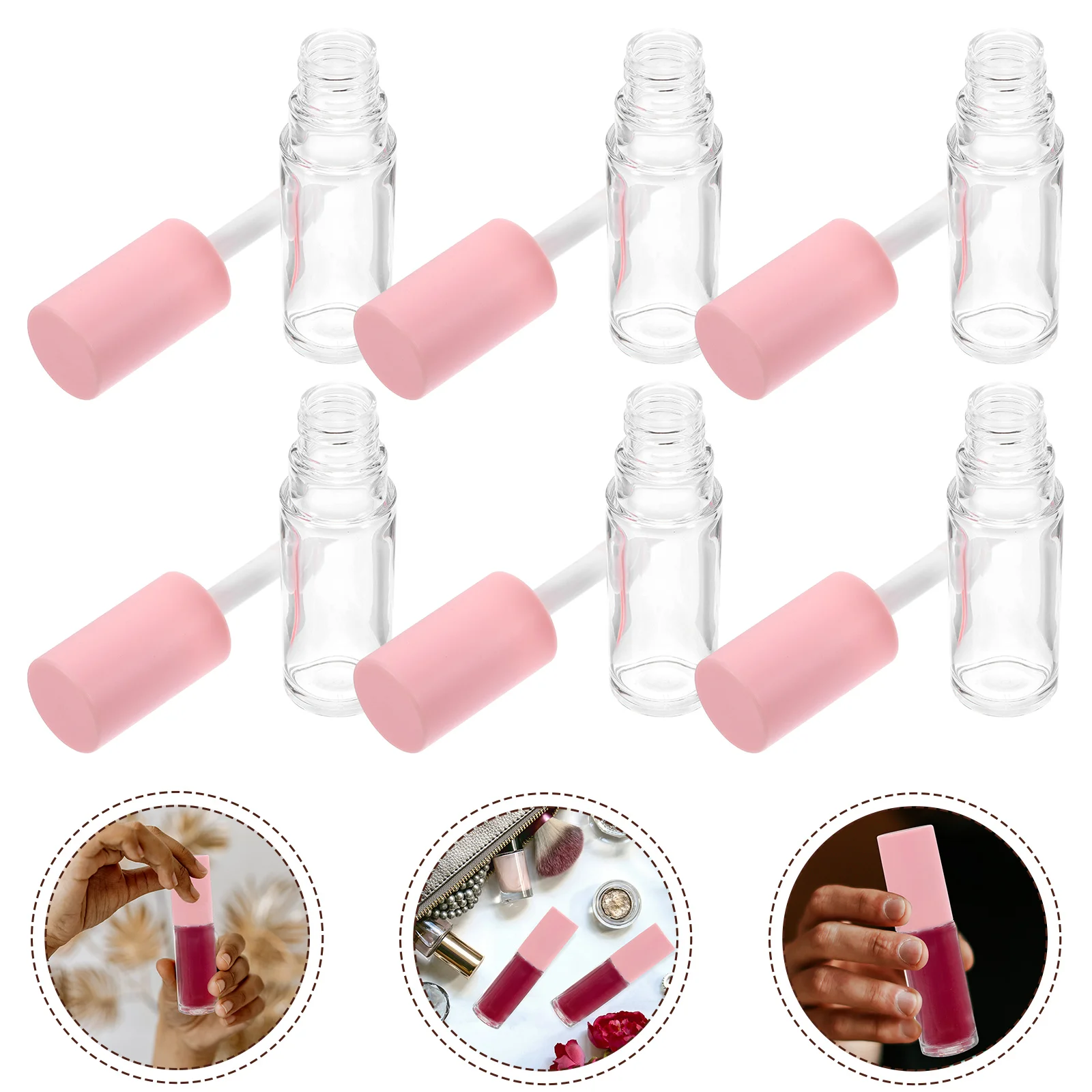15 Pcs Lip Gloss Bottles Refillable Balm Container Brush Rod Lipgloss Tube Empty Tubes Pet Containers
15 Pcs Lip Gloss Bottles Refillable Balm Container Brush Rod Lipgloss Tube Empty Tubes Pet Containers