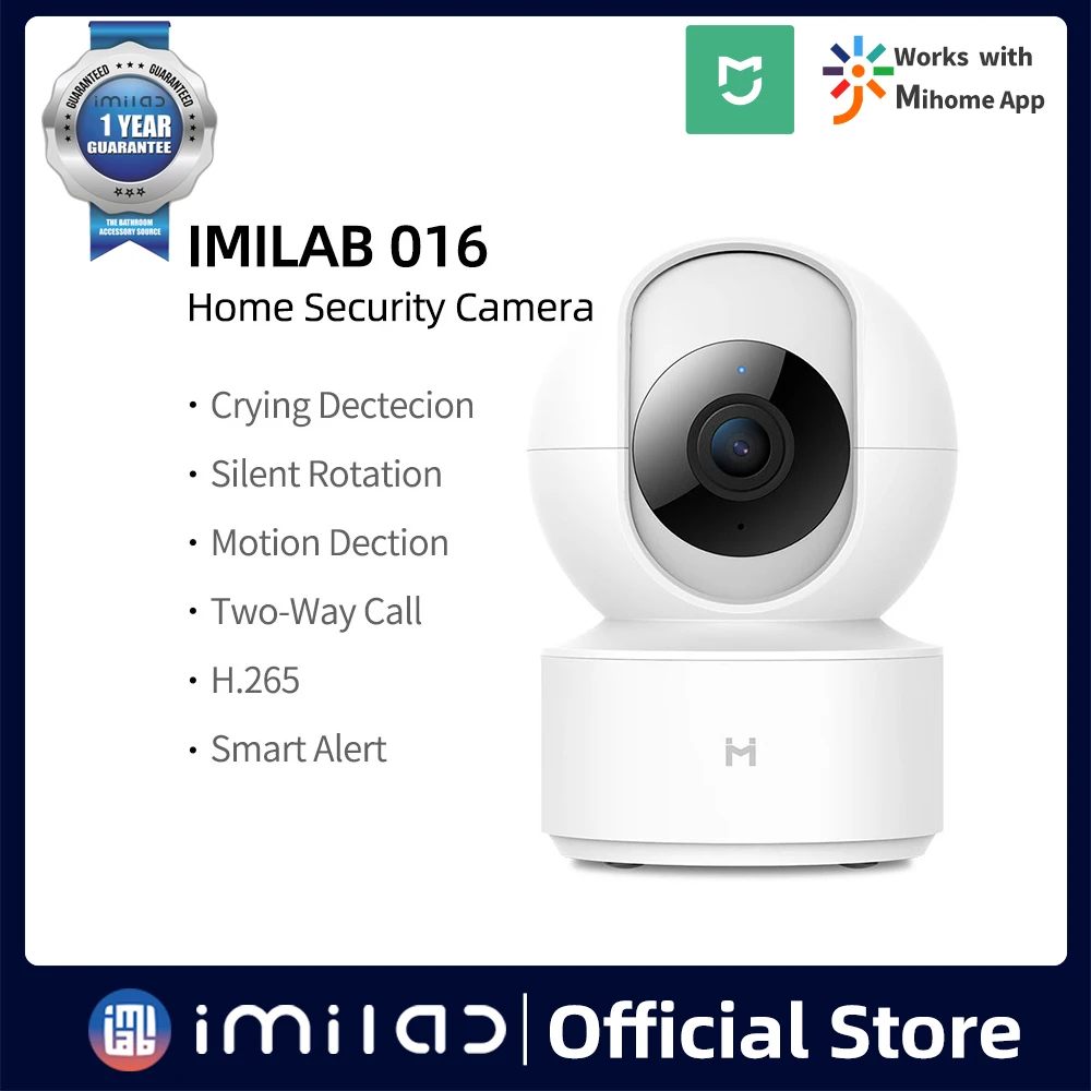 【Глобальная версия】 Mijia IMILAB IP-камера 013, Xiaomi Mi Home App Wi-Fi Камера видеонаблюдения HD 1080P Видеоняня H.265
【Глобальная версия】 Mijia IMILAB IP-камера 013, Xiaomi Mi Home App Wi-Fi Камера видеонаблюдения HD 1080P Видеоняня H.265