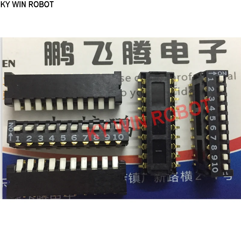 1PCS Japan CFP-1002TB dial code switch 10-bit key type side dial coding patch 2.54 pitch
1PCS Japan CFP-1002TB dial code switch 10-bit key type side dial coding patch 2.54 pitch