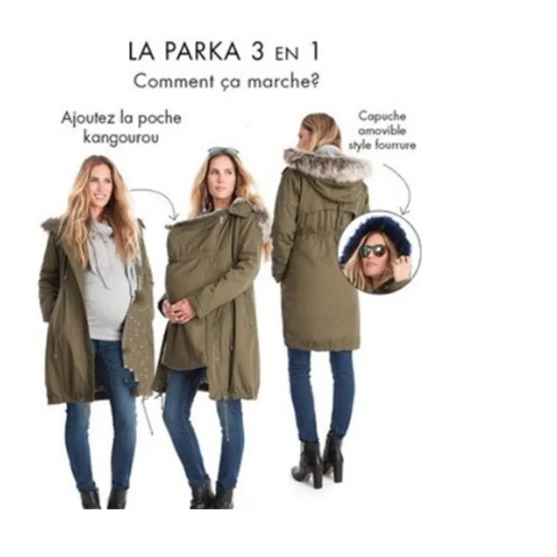 Winter Womens Maternity Clothes Baby Carrier Coat Jacket Kangaroo 3 in1 Zip Up Hoodie Long Maternity Coat Fur Outwear B0158
Winter Womens Maternity Clothes Baby Carrier Coat Jacket Kangaroo 3 in1 Zip Up Hoodie Long Maternity Coat Fur Outwear B0158