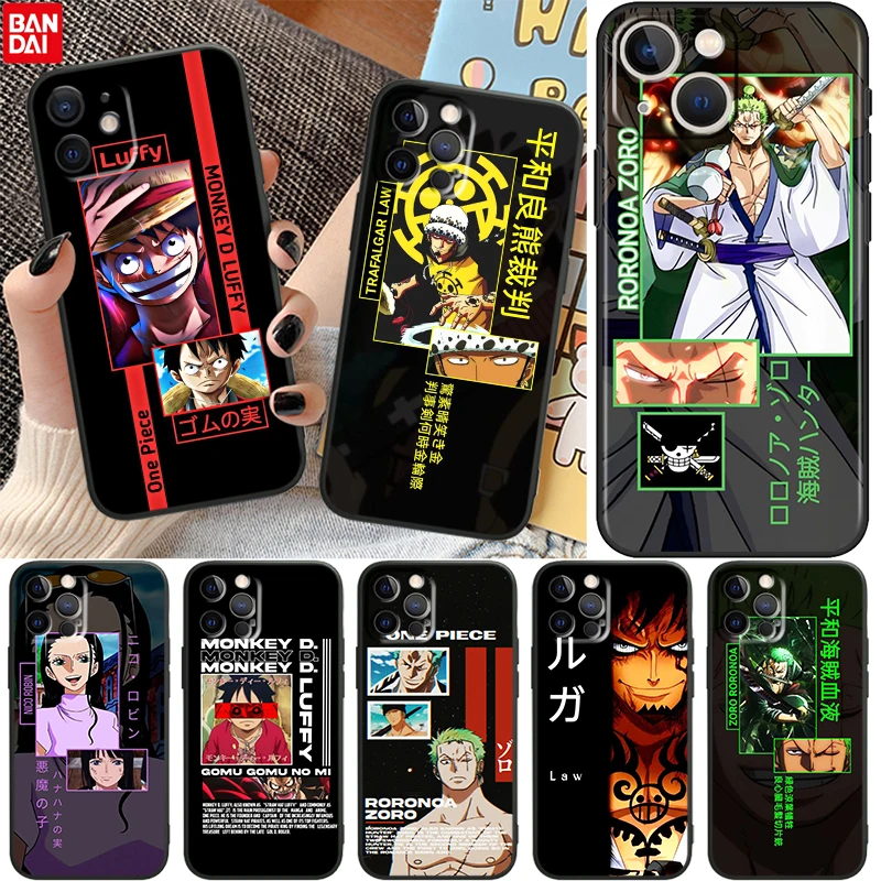 Cartoon One Piece Anime For Apple iPhone 13 12 11 Pro Max Mini XS Max X XR 6 7 8 Plus 5S SE2020 Soft Black Phone Case Coque Capa
Cartoon One Piece Anime For Apple iPhone 13 12 11 Pro Max Mini XS Max X XR 6 7 8 Plus 5S SE2020 Soft Black Phone Case Coque Capa