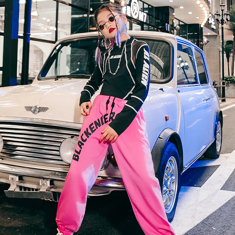 Girls Hip Hop Clothes Modern Street Dance Practice Clothing Kids Jazz Dance Costumes Children Catwalk Show Stage Outfits DQL6780 
Girls Hip Hop Clothes Modern Street Dance Practice Clothing Kids Jazz Dance Costumes Children Catwalk Show Stage Outfits DQL6780