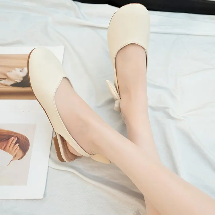 Shoes for Women New Fashion Slingbacks Casual Slip-On Shallow Single Shoes Female Round Toed Flat Shoes Zapatos De Mujer 2023
Shoes for Women New Fashion Slingbacks Casual Slip-On Shallow Single Shoes Female Round Toed Flat Shoes Zapatos De Mujer 2023