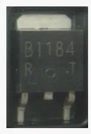 Free shipping B1184 2SB1184 60V 3A TOP-252 10PCS 
Free shipping B1184 2SB1184 60V 3A TOP-252 10PCS
