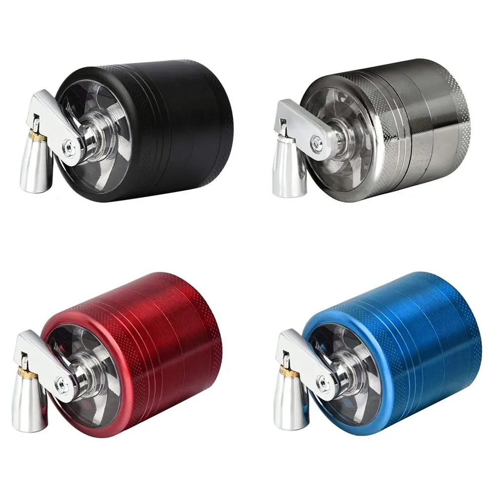 40mm 4-layer Zinc Hand-cranked Cigarette Grinder Low Noise Convenience Cigarette Grinder Zinc Alloy Safe Material
40mm 4-layer Zinc Hand-cranked Cigarette Grinder Low Noise Convenience Cigarette Grinder Zinc Alloy Safe Material