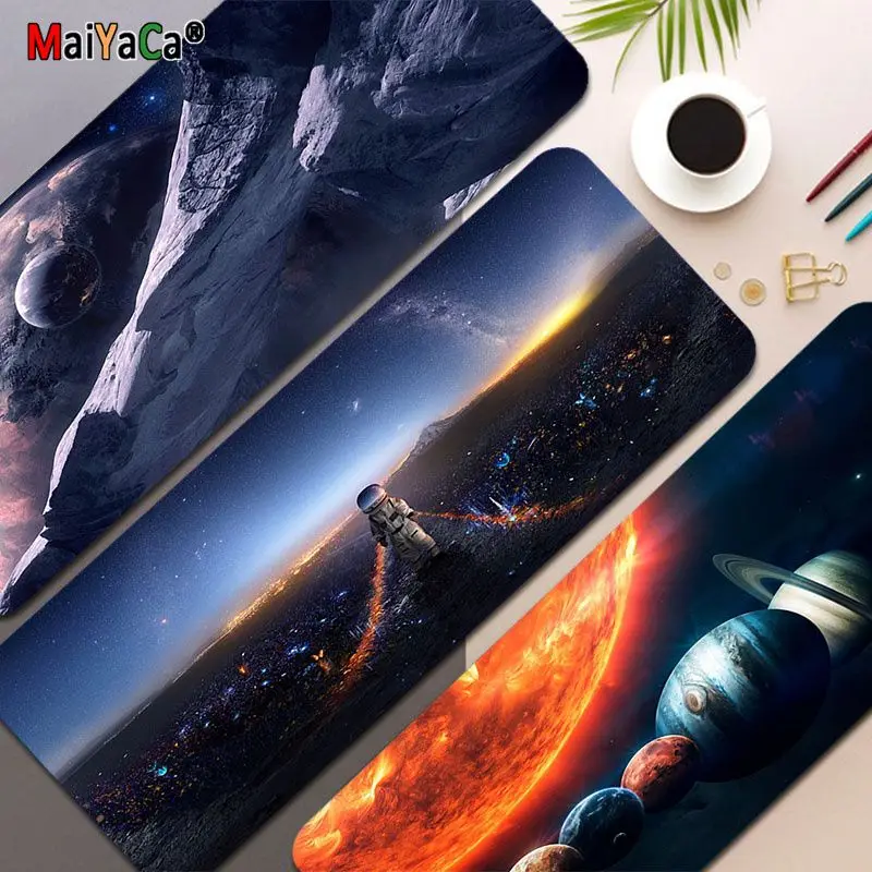 Space 80x30cm XL Lockedge Table Mat Student Mousepad Gamer Computer Keyboard Pad Games Pad Writing Desk Mats
Space 80x30cm XL Lockedge Table Mat Student Mousepad Gamer Computer Keyboard Pad Games Pad Writing Desk Mats