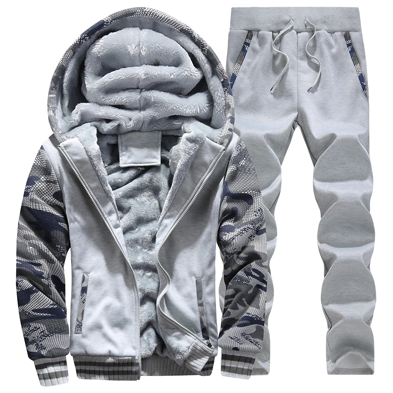 Men Tracksuits Sets Winter Hoodies Casual Hooded Warm Sweatshirts+Pants Thicker Fleece Jackets+Pants Men Moleton Masculino M-4XL
Men Tracksuits Sets Winter Hoodies Casual Hooded Warm Sweatshirts+Pants Thicker Fleece Jackets+Pants Men Moleton Masculino M-4XL