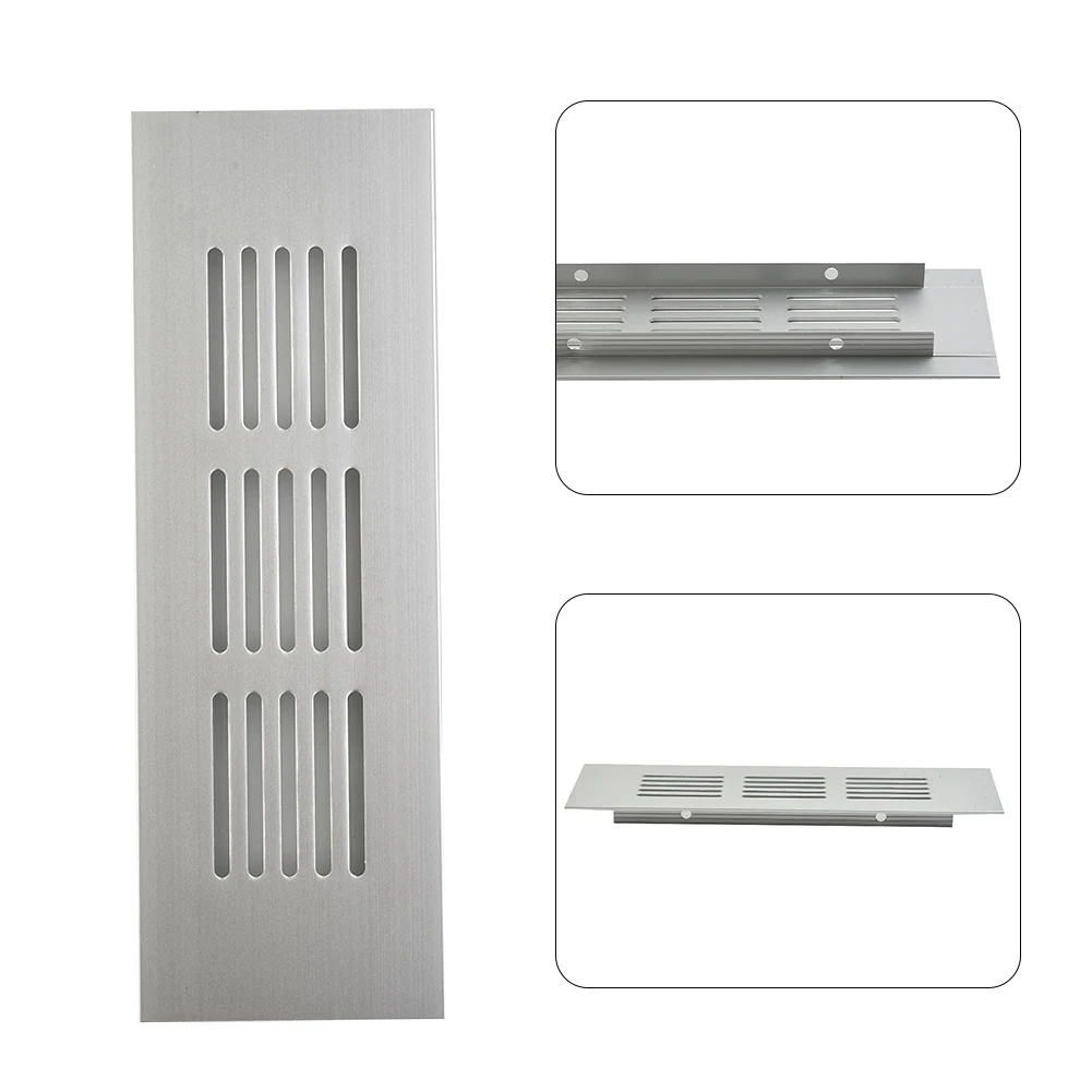 150/200/250/300/400mm Air Vents Ventilation Grille Aluminum Alloy Breathable Mesh Rectangular Wardrobe Vents Shoe Cabinets Vents
150/200/250/300/400mm Air Vents Ventilation Grille Aluminum Alloy Breathable Mesh Rectangular Wardrobe Vents Shoe Cabinets Vents