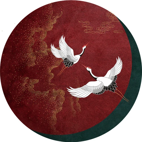 Декоративный круглый ковер
Декоративный круглый ковер