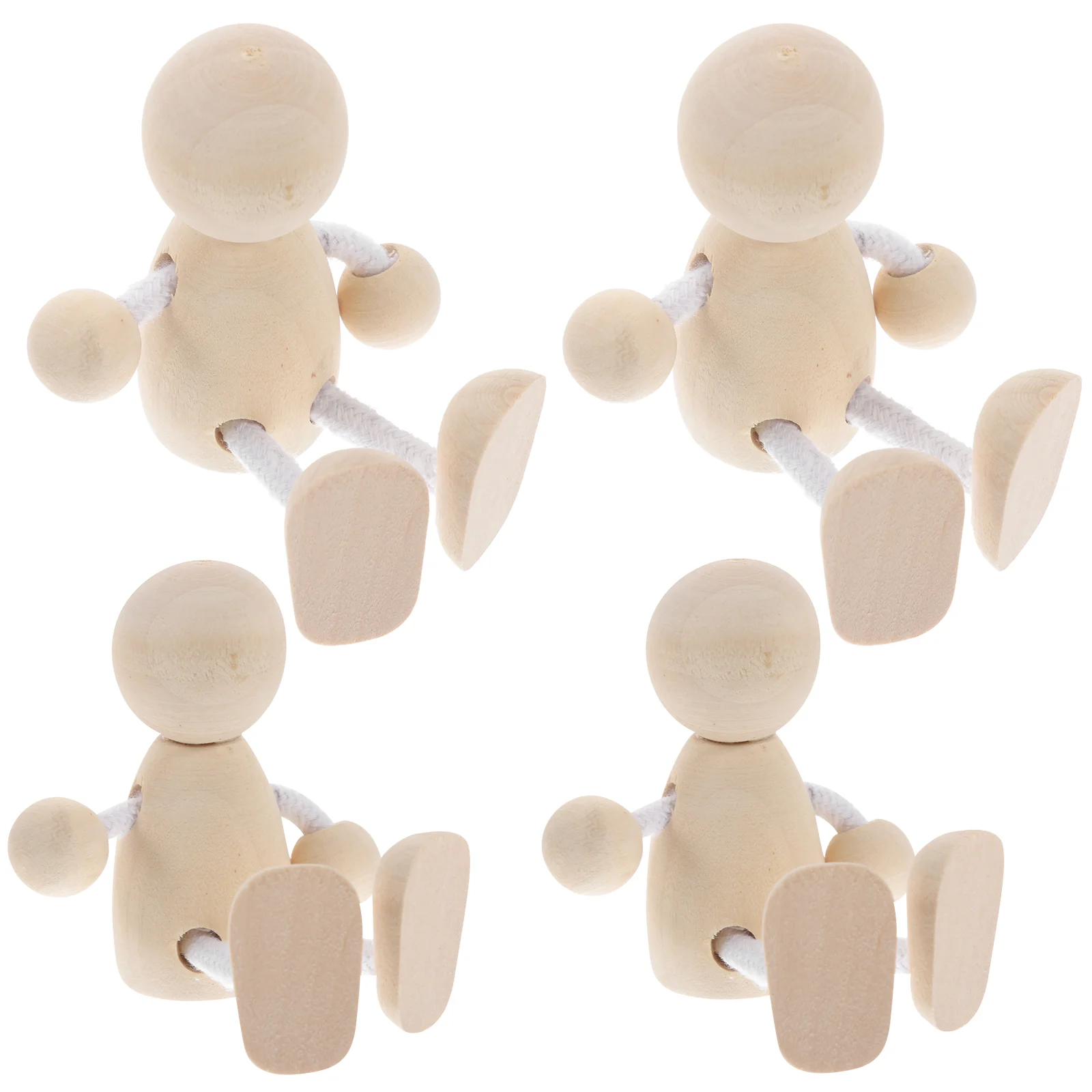 4 Pcs Peg Dolls Child Mannequin Wooden People Figures Teens Graffiti Plaything Small Decor Items Shelf Toy
4 Pcs Peg Dolls Child Mannequin Wooden People Figures Teens Graffiti Plaything Small Decor Items Shelf Toy
