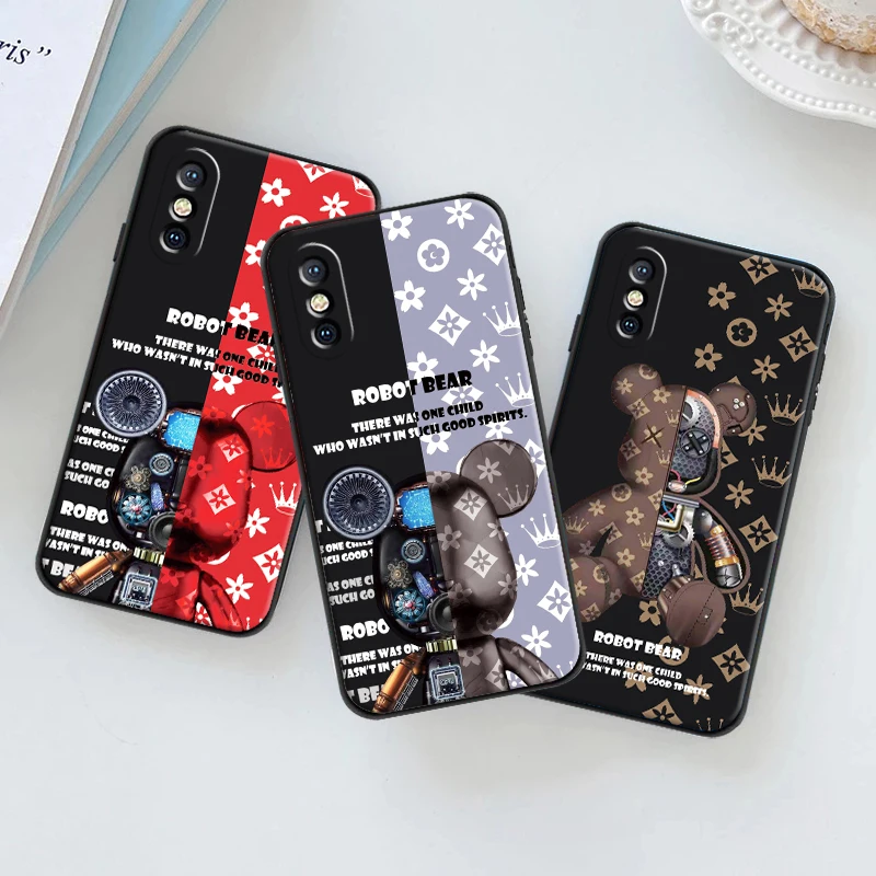 Mechanical Bear Phone Case For Xiaomi Redmi 9 9T 9A 9i 9AT 9C Redmi Note 9S 9T 10 S9 10 Pro MAX POCO X3 Pro Lens Protective TPU
Mechanical Bear Phone Case For Xiaomi Redmi 9 9T 9A 9i 9AT 9C Redmi Note 9S 9T 10 S9 10 Pro MAX POCO X3 Pro Lens Protective TPU
