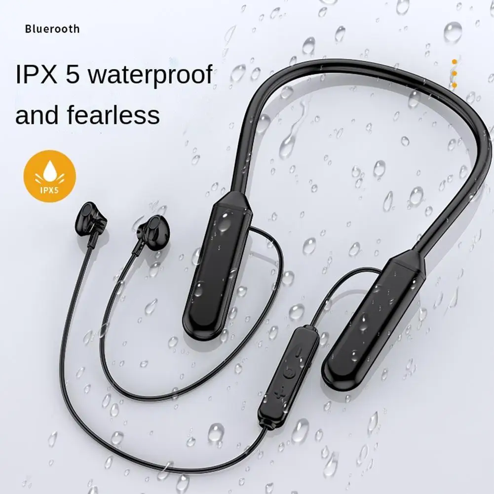 Bluetooth Headset Dual Large-capacity Battery Low-latency Stereo Bass Gaming Sports Earphones with Mic Waterproof Earphones
Bluetooth Headset Dual Large-capacity Battery Low-latency Stereo Bass Gaming Sports Earphones with Mic Waterproof Earphones