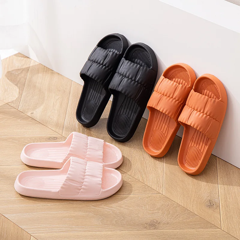 Summer Women's Home Slippers Men Bathroom Sandals Indoor Non-Slip EVA Flip Flops Couple Beach Light Casual Shoes Hotel Slippers
Summer Women's Home Slippers Men Bathroom Sandals Indoor Non-Slip EVA Flip Flops Couple Beach Light Casual Shoes Hotel Slippers