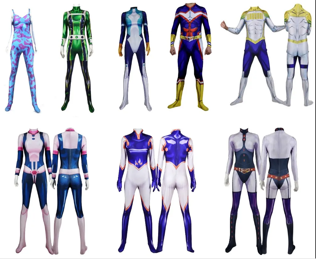 Boku No Hero Academia MT Lady Mina Ashido Midnight All Might Nejire Hado Froppy URARAKA Cosplay Costumes My Hero Academy Suits
Boku No Hero Academia MT Lady Mina Ashido Midnight All Might Nejire Hado Froppy URARAKA Cosplay Costumes My Hero Academy Suits