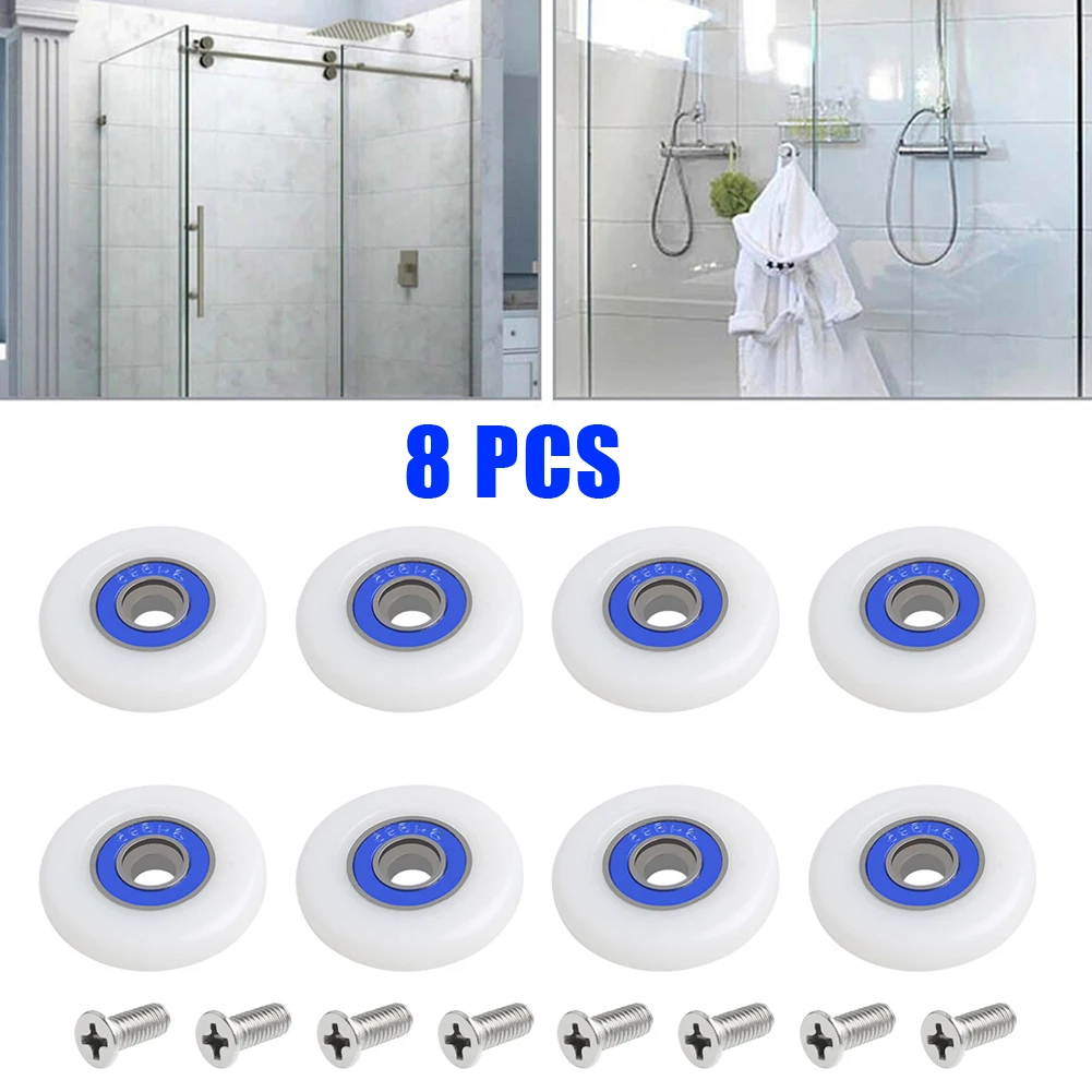 Runner Wheels Shower Door Rollers Household Replacement Shower Cabins Shower Enclosures 19/23/25mm Accessories
Runner Wheels Shower Door Rollers Household Replacement Shower Cabins Shower Enclosures 19/23/25mm Accessories