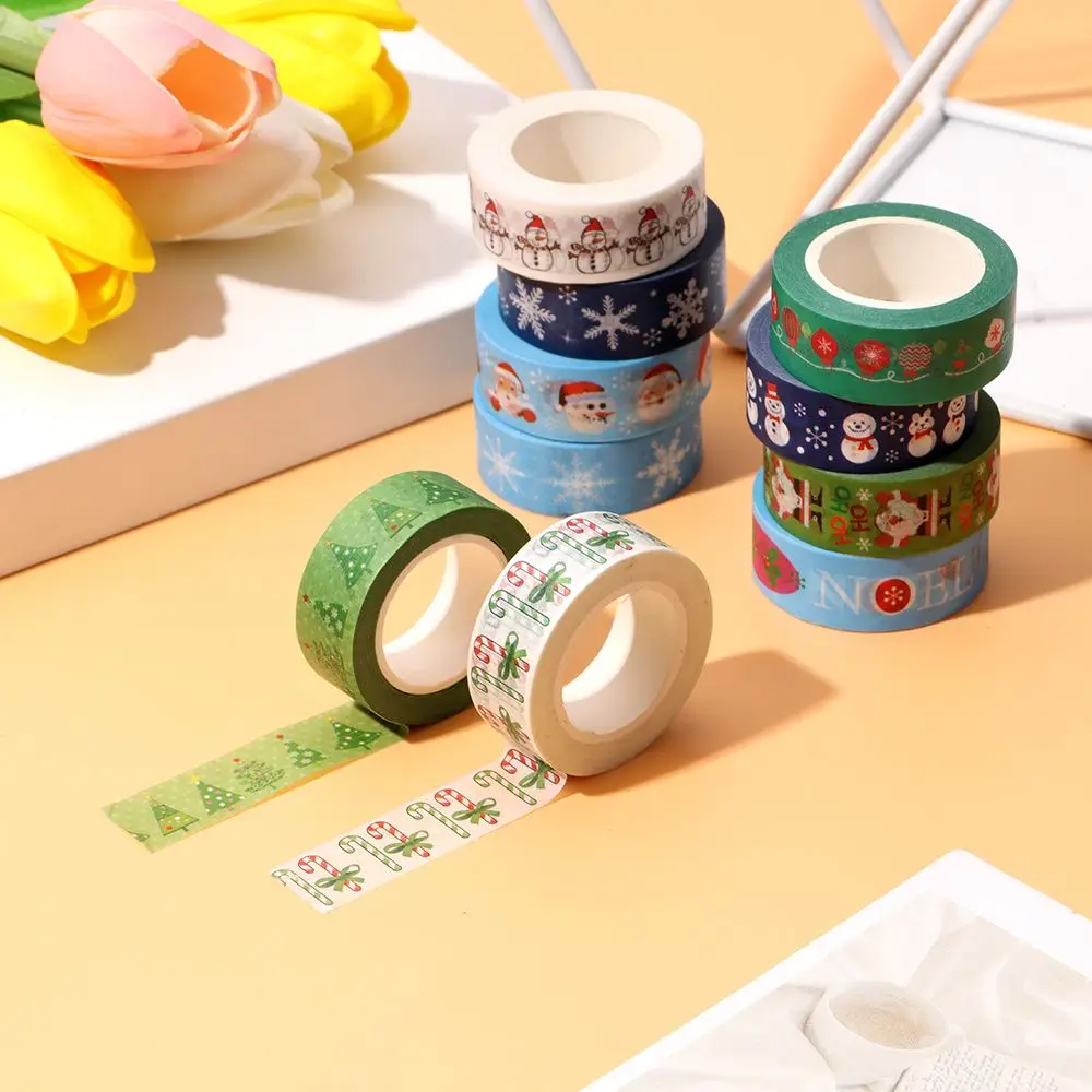 Craft Sticker Snow Deer Stationery Elk/Xmas tree Sticky Paper Masking Tape Christmas Decor Tape
Craft Sticker Snow Deer Stationery Elk/Xmas tree Sticky Paper Masking Tape Christmas Decor Tape