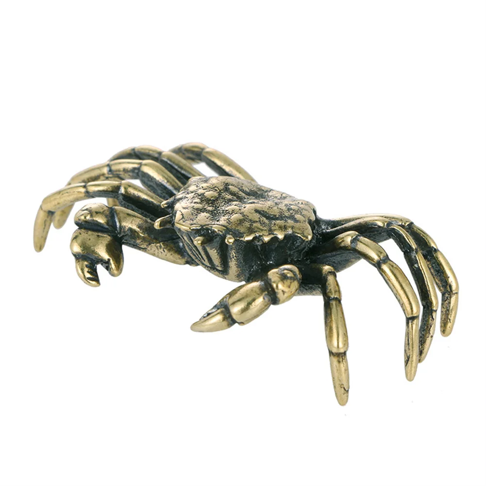 1Pc Brass Crab Figurine Mini Animal Statue Vintage Craft Ornament Home Office Desk Decor Crab Miniatures Collection Ornaments
1Pc Brass Crab Figurine Mini Animal Statue Vintage Craft Ornament Home Office Desk Decor Crab Miniatures Collection Ornaments