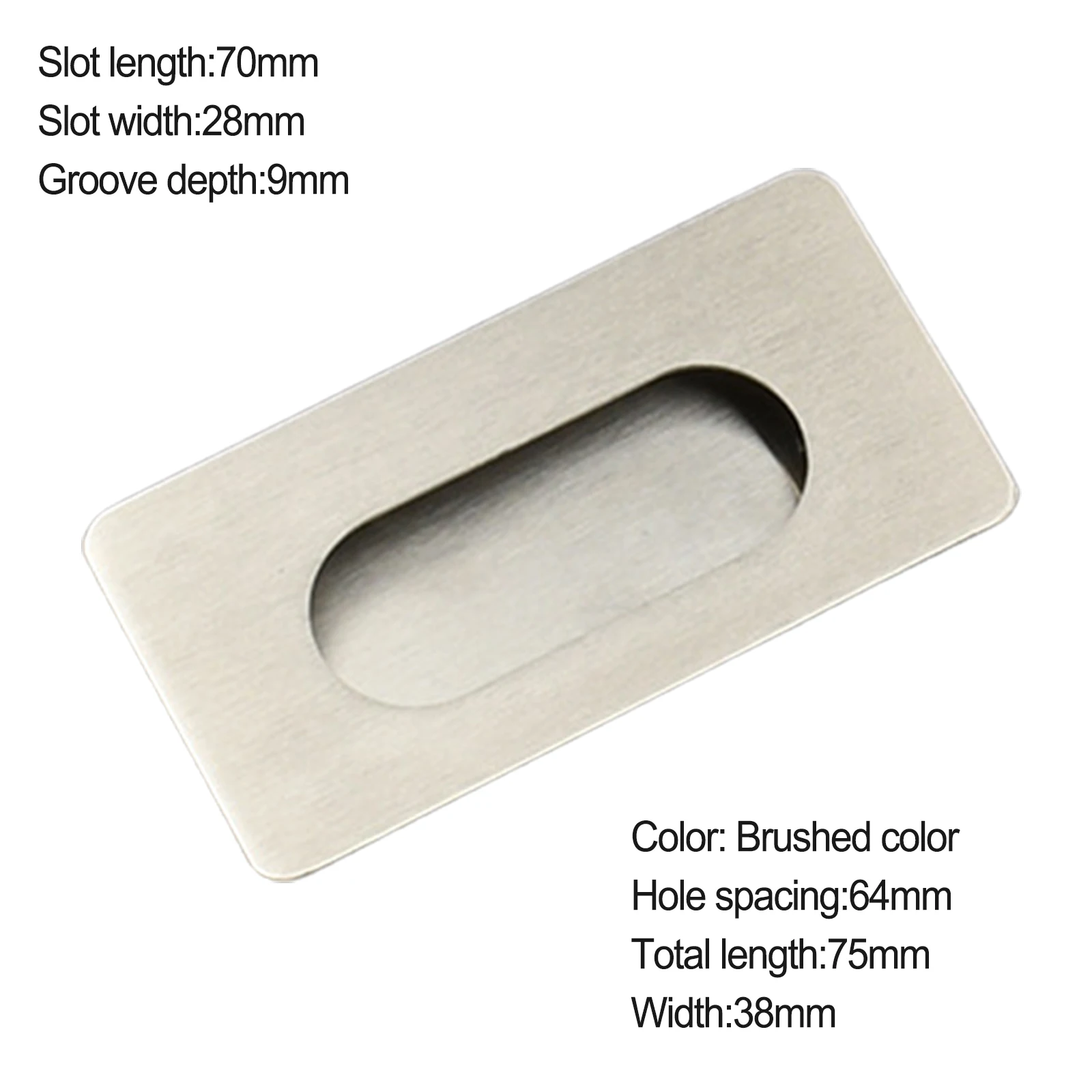 Recessed Handle Cabinet Drawer Pulls Cupboard Door Embedded Handles Wardrobe Knobs Furniture Hardware Kitchen Sliding Door Pull
Recessed Handle Cabinet Drawer Pulls Cupboard Door Embedded Handles Wardrobe Knobs Furniture Hardware Kitchen Sliding Door Pull