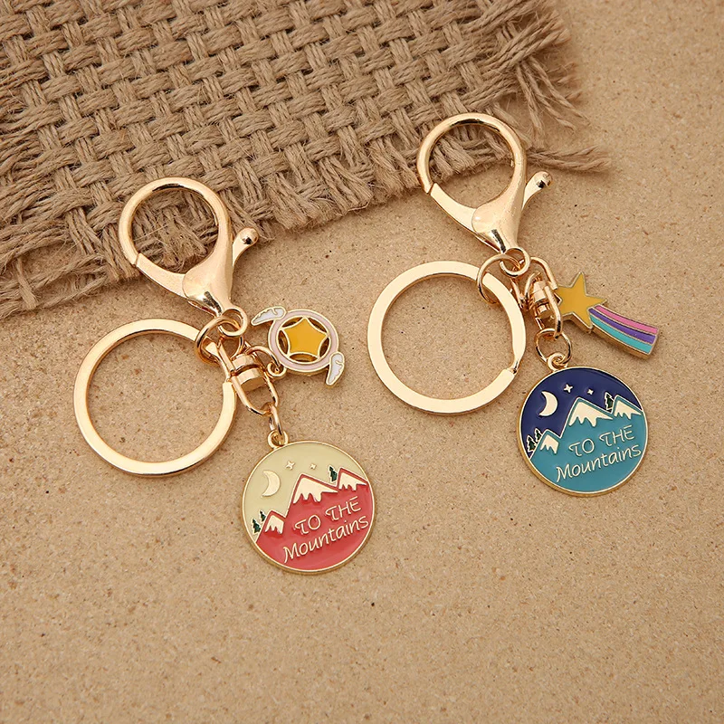 Mountain Metal Keychain Jewelry Pendant Ornament Charm Alloy Key Chain for Women Girl Gift Accessories
Mountain Metal Keychain Jewelry Pendant Ornament Charm Alloy Key Chain for Women Girl Gift Accessories