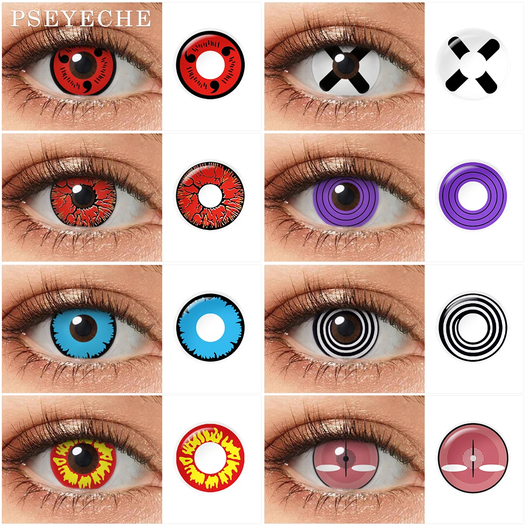 Pseyeche 14MM Sharingan Rinnegan Halloween Contact Lenses Sclera Lenses Cosplay Eye Contacts Contact Lens Crazy Lens For Eyes
Pseyeche 14MM Sharingan Rinnegan Halloween Contact Lenses Sclera Lenses Cosplay Eye Contacts Contact Lens Crazy Lens For Eyes